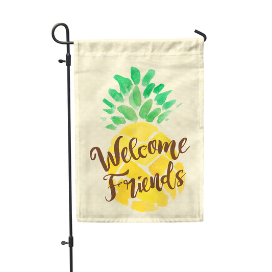 Welcome Friends Garden Flag - Second East